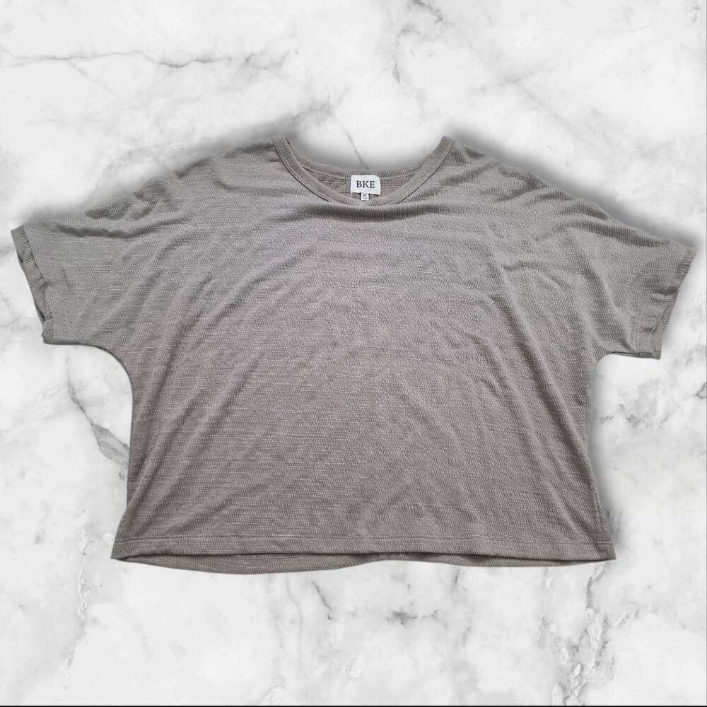 BKE Tan Short Sleeve Shirt Size XS